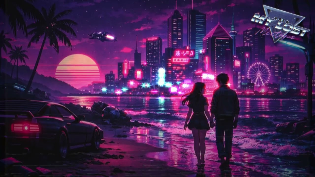4bit Noise - Summer Days | Melodic Synthwave | Uplifting 80s Retro Sax Vibes