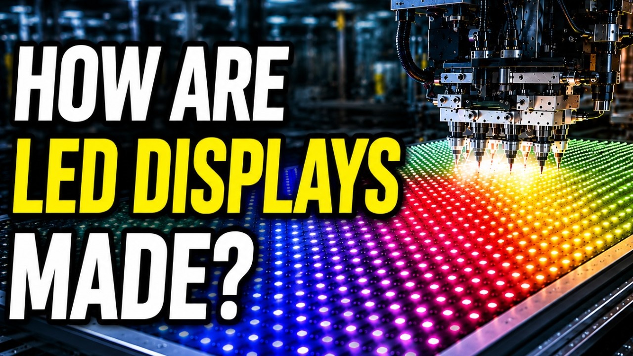 How Are LED Displays Made and How Do They Work? Complete LED Screen Technology Explained!