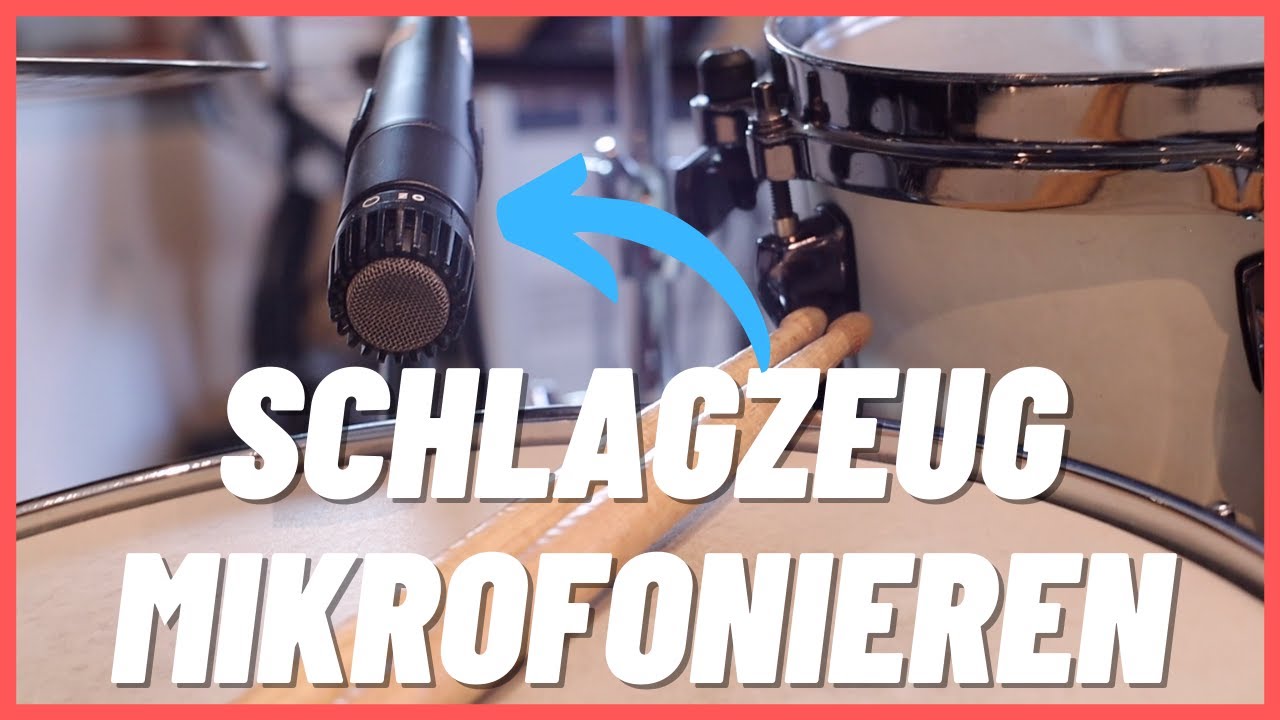 Easy Schlagzeug Mikrofonierung