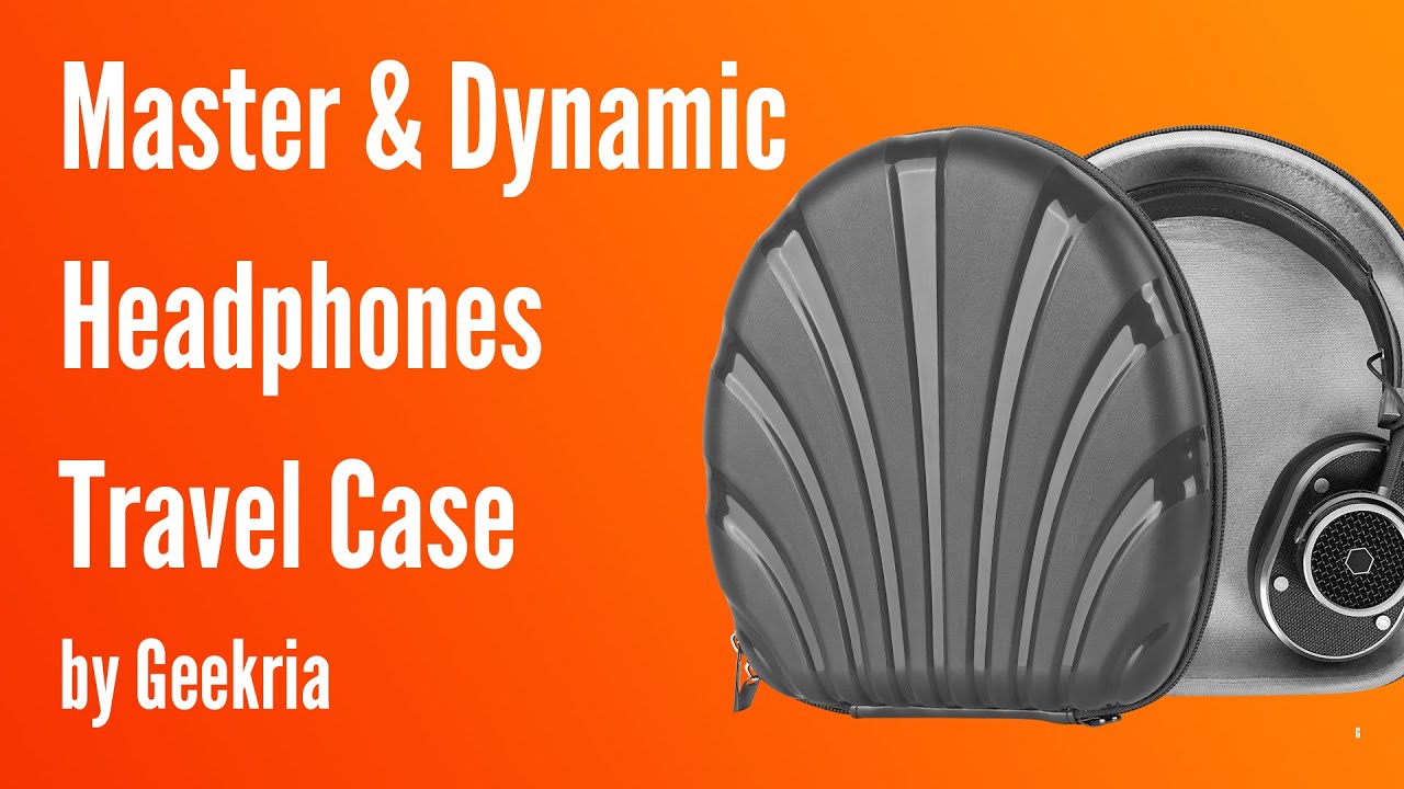 Master & Dynamic Over-Ear Headphones Travel Case, Hard Shell Headset Carrying Case | Geekria