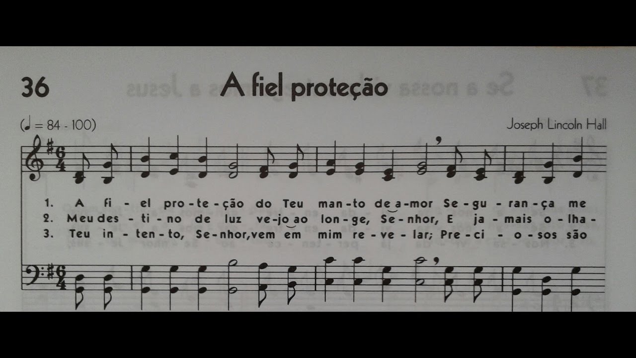 -Inni di Lode e Suppliche a Dio- Volume 2 (Hin&agrave;rio 5 CCB) __36. A fiel prote&ccedil;ao__