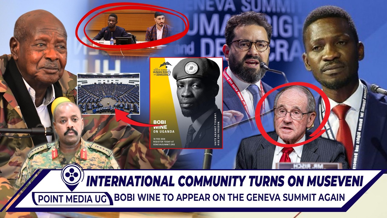BREAKING!! ABAZUNGU BAYISE KYAGULANYI OKUMUYAMBAKO KU DICTATOR MUSEVENI ABA GENEVA SUMMIT BEGASEEKO 