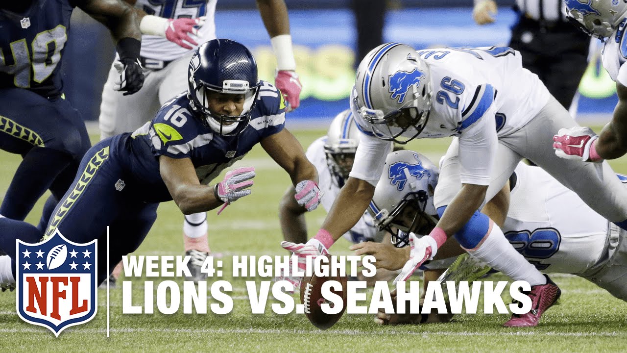 Lions vs. Seahawks | Week 4 Highlights | NFL