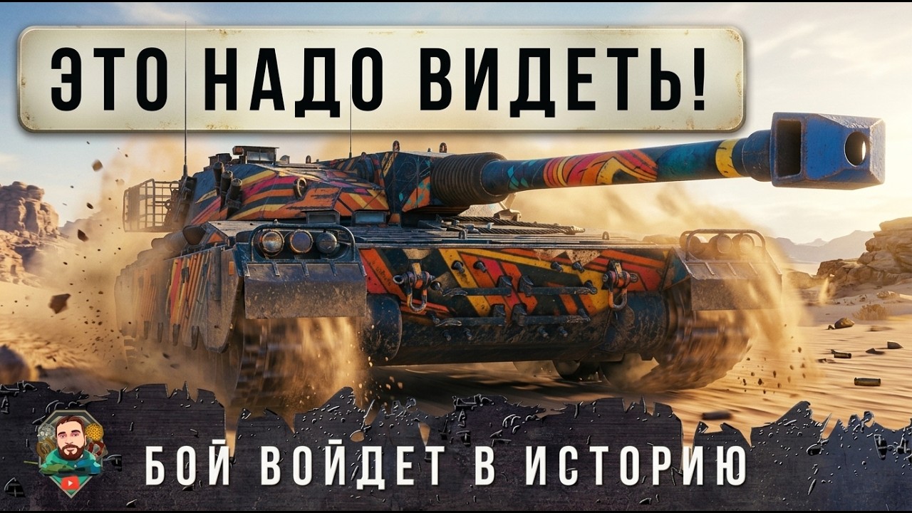 ЗА ВСЮ ЖИЗНЬ Я ТАКОГО НЕ ВИДЕЛ! ЛУЧШИЙ БОЙ ЧТО Я ВИДЕЛ В 2026 ГОДУ В WORLD OF TANKS