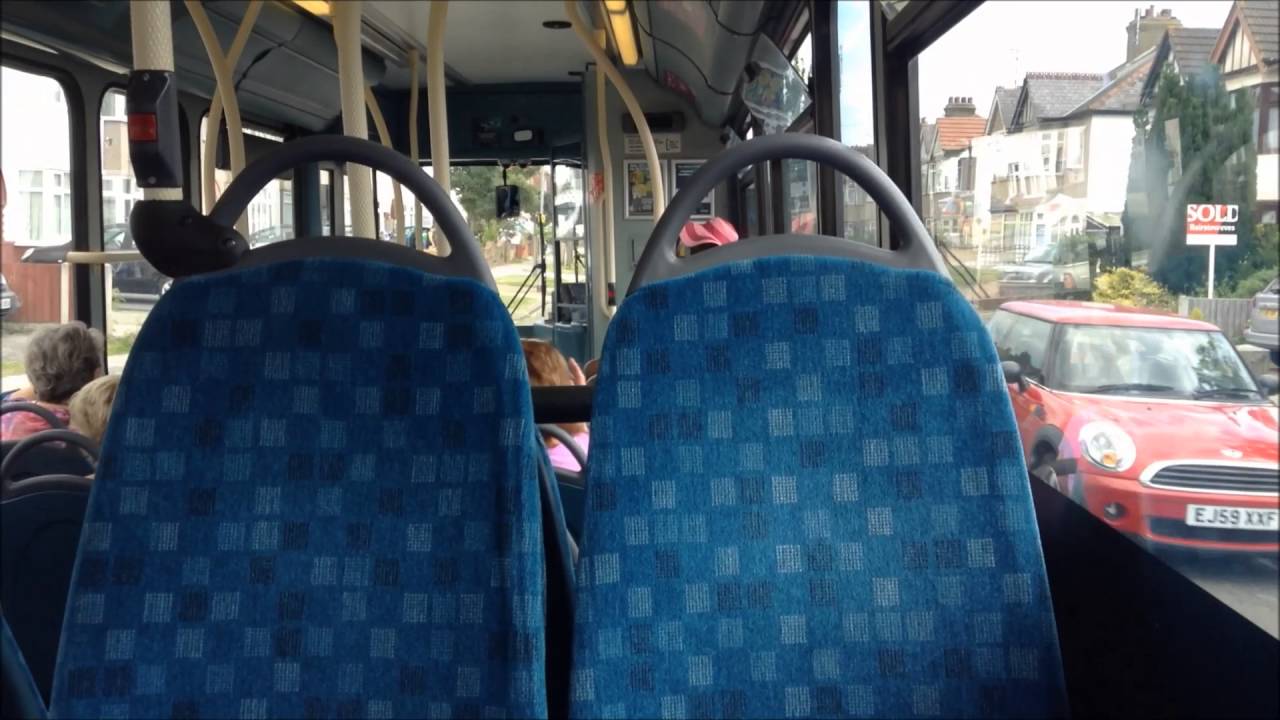 Route 29: Arriva Southend: 3502 (KE51PUA) DAF SB120/ Wright Cadet