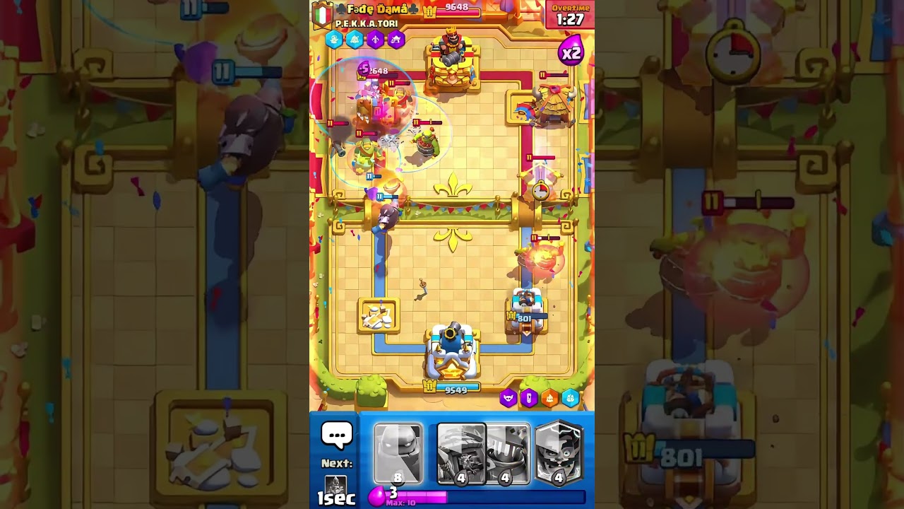 WOULD BE A MIRACLE...  #clashroyale