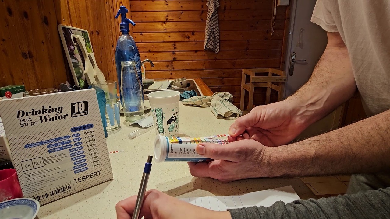 Mennyire tiszta a kútvíz és a víztisztítóból kijövő víz? VÍZTESZT - 2026-02-14 -