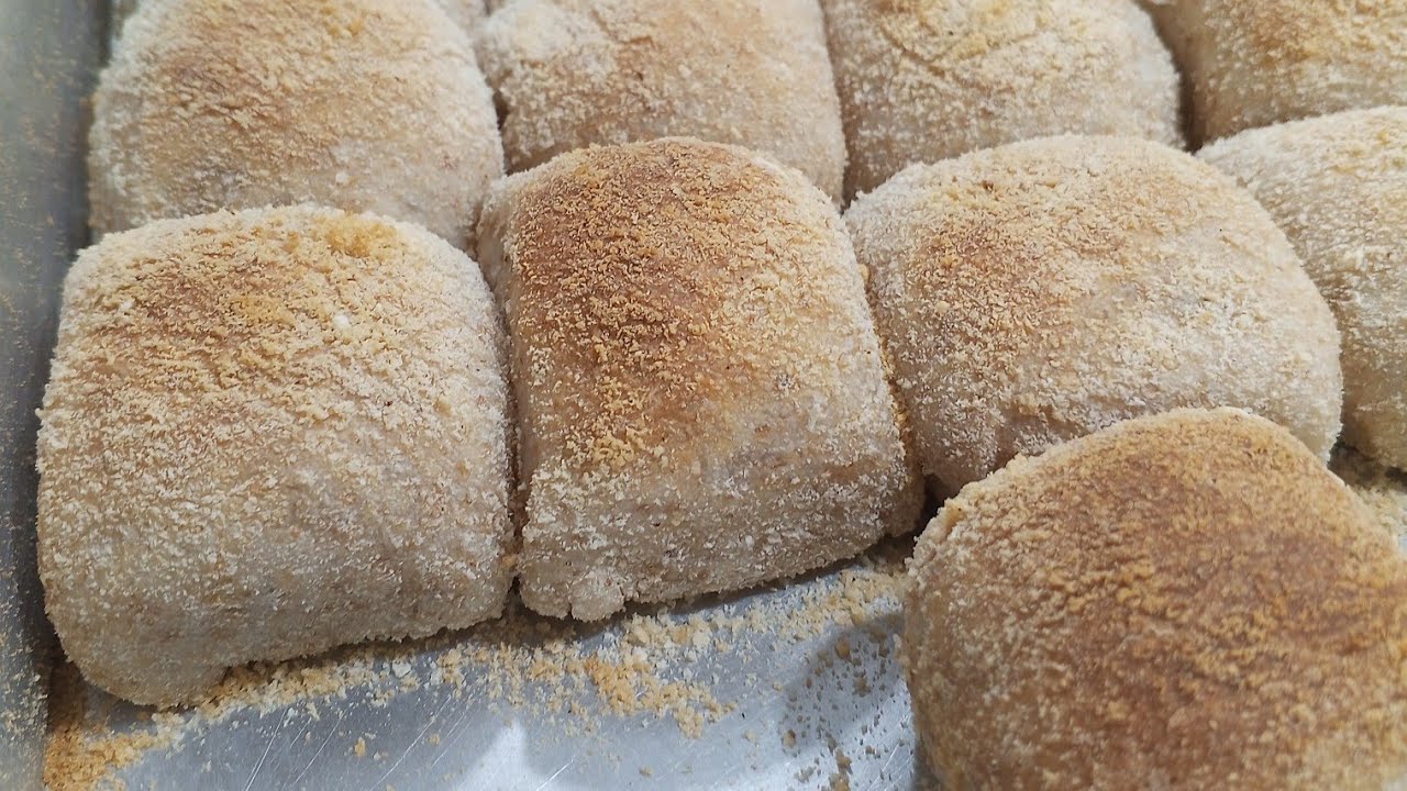 PAANO GUMAWA NG BROWN WHEAT PANDESAL healthy bread 
