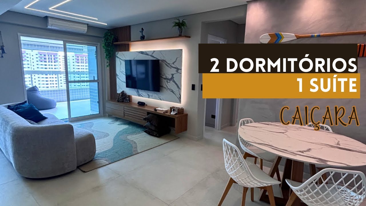 Imóvel Frente Mar com Varanda Gourmet – Praia Grande