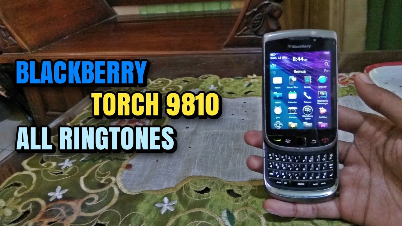 BLACKBERRY TORCH 9810 ALL RINGTONES‼️