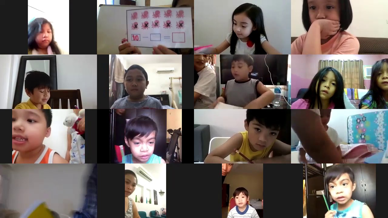 First Online Class via ZOOM - KG Math - Subtraction