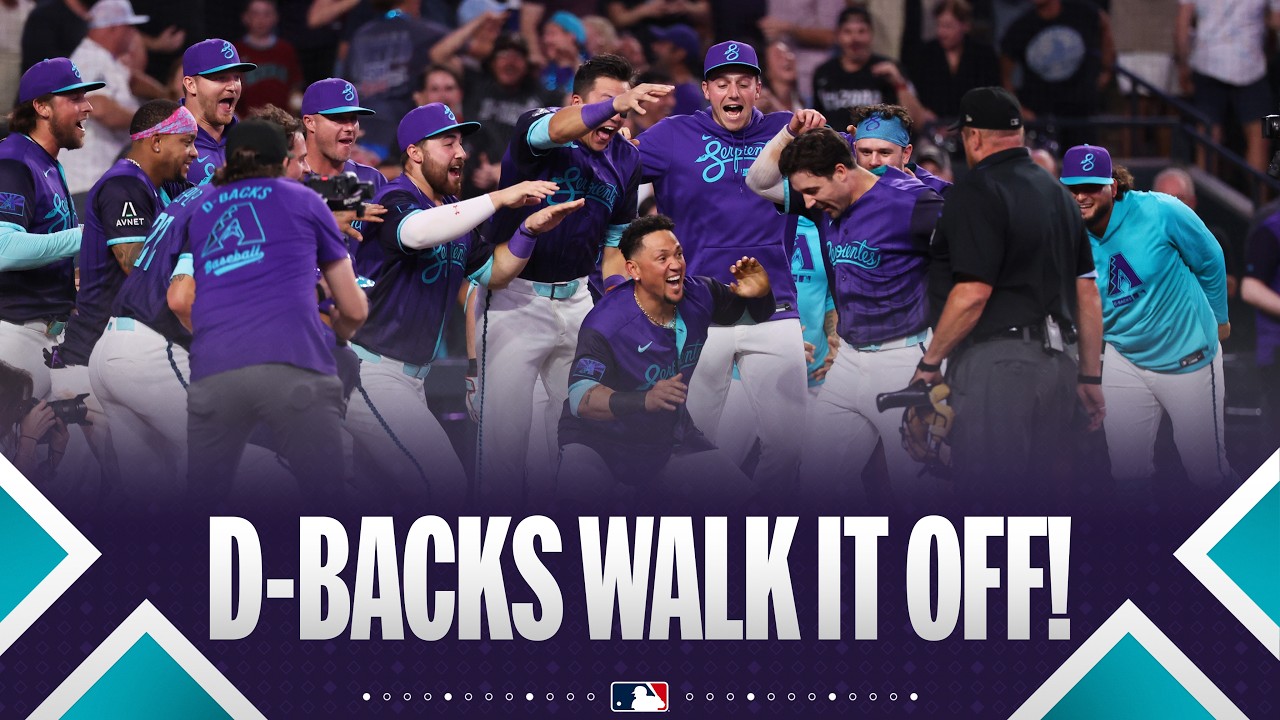 FULL INNING: The Arizona Diamondbacks WALK IT OFF against the Dodgers! 🐍 (5 wins in a row vs. LA!)