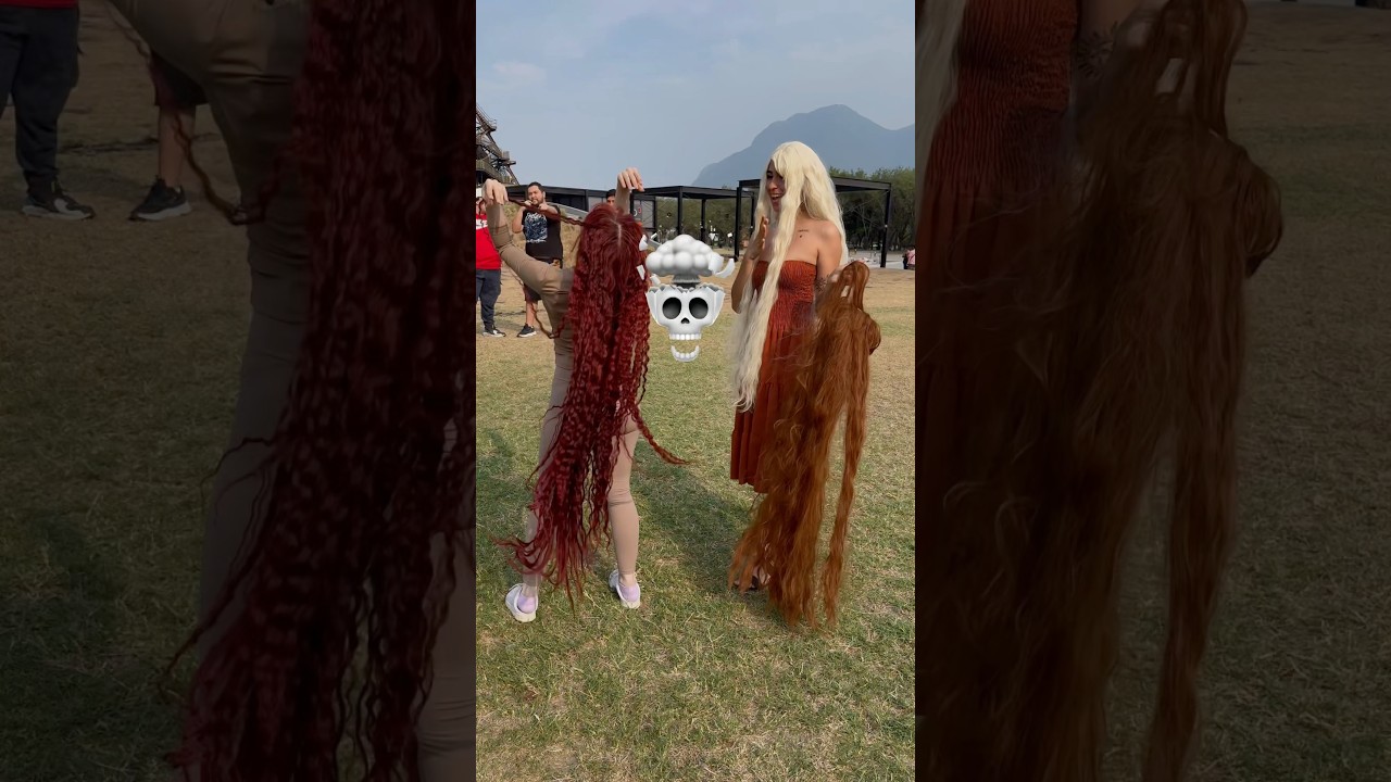 Cree que tiene el cabello largo 😱⭐️😎