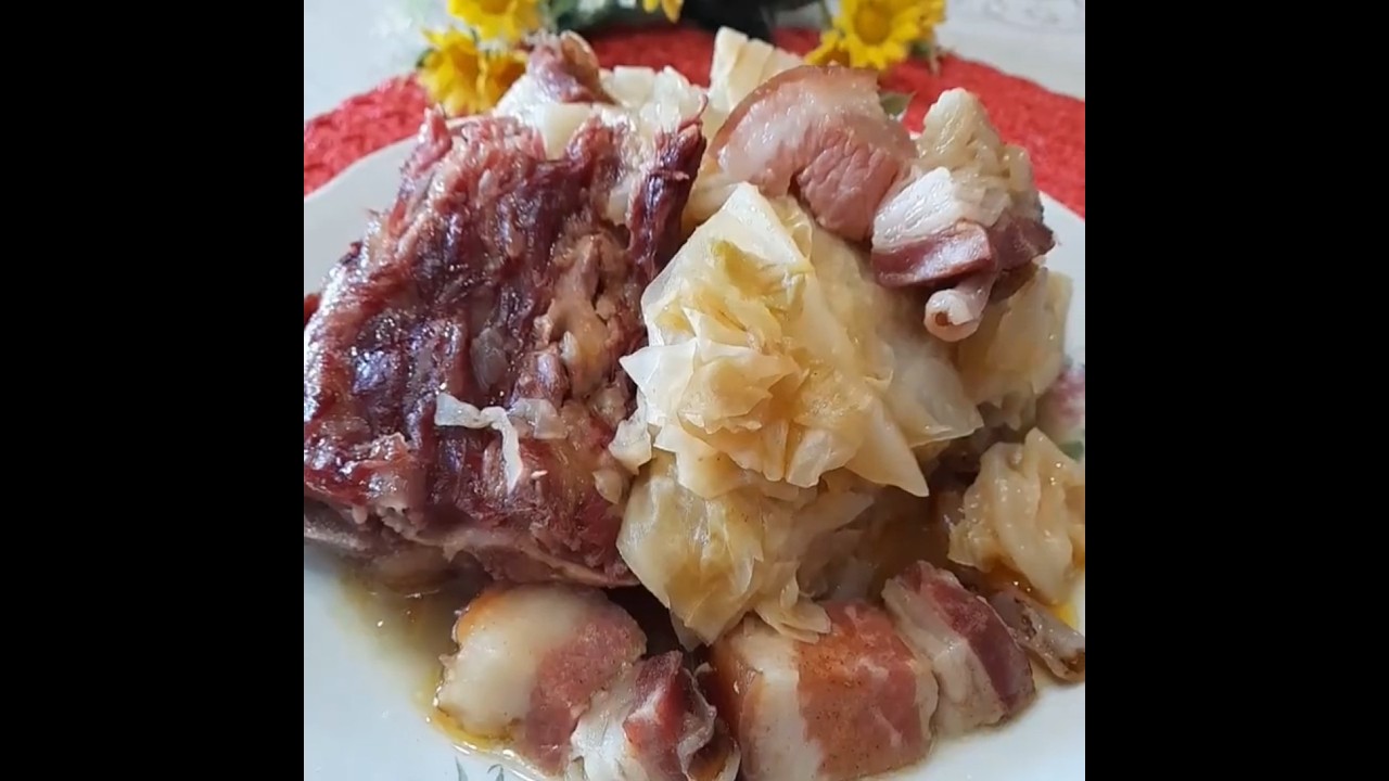 #KISELI KUPUS SA SUVIM MESOM I SLANINOM#