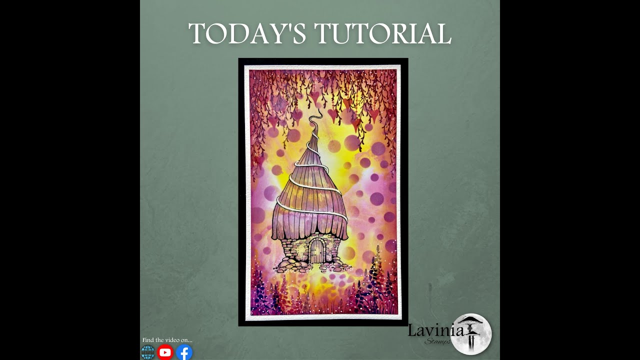 Secret Hideaway by Karen Telfer - A Lavinia Stamps Tutorial