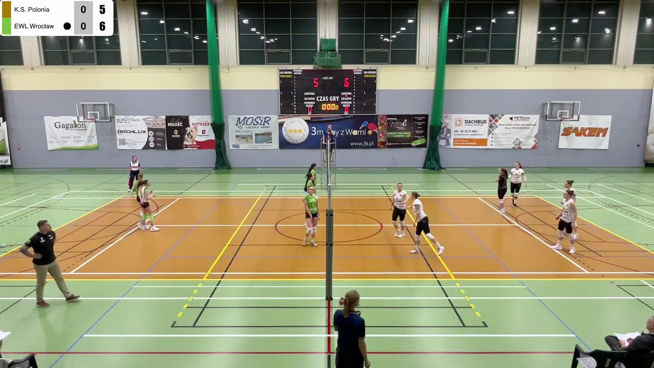 K.S. Polonia Łaziska Górne - EWL Volley Wrocław
