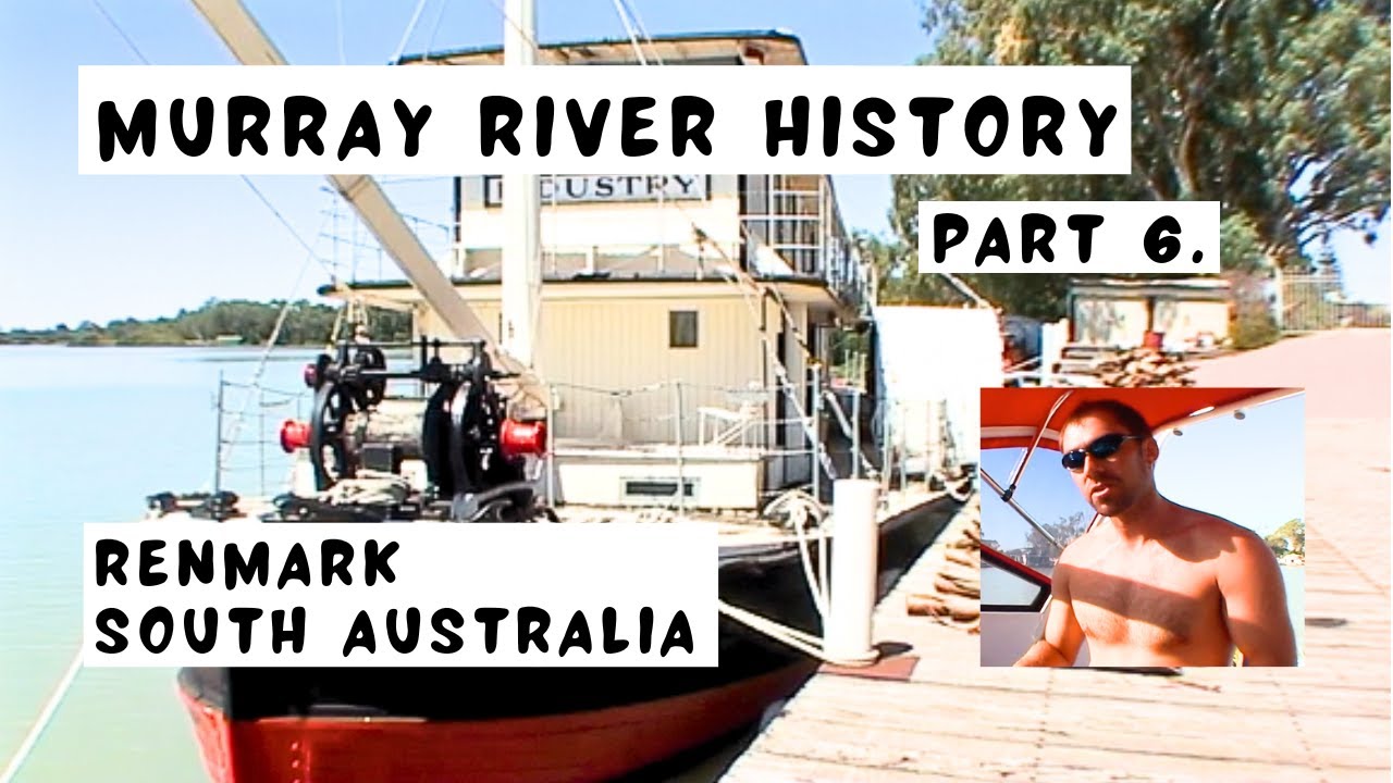 Murray River by boat - Renmark South Australia