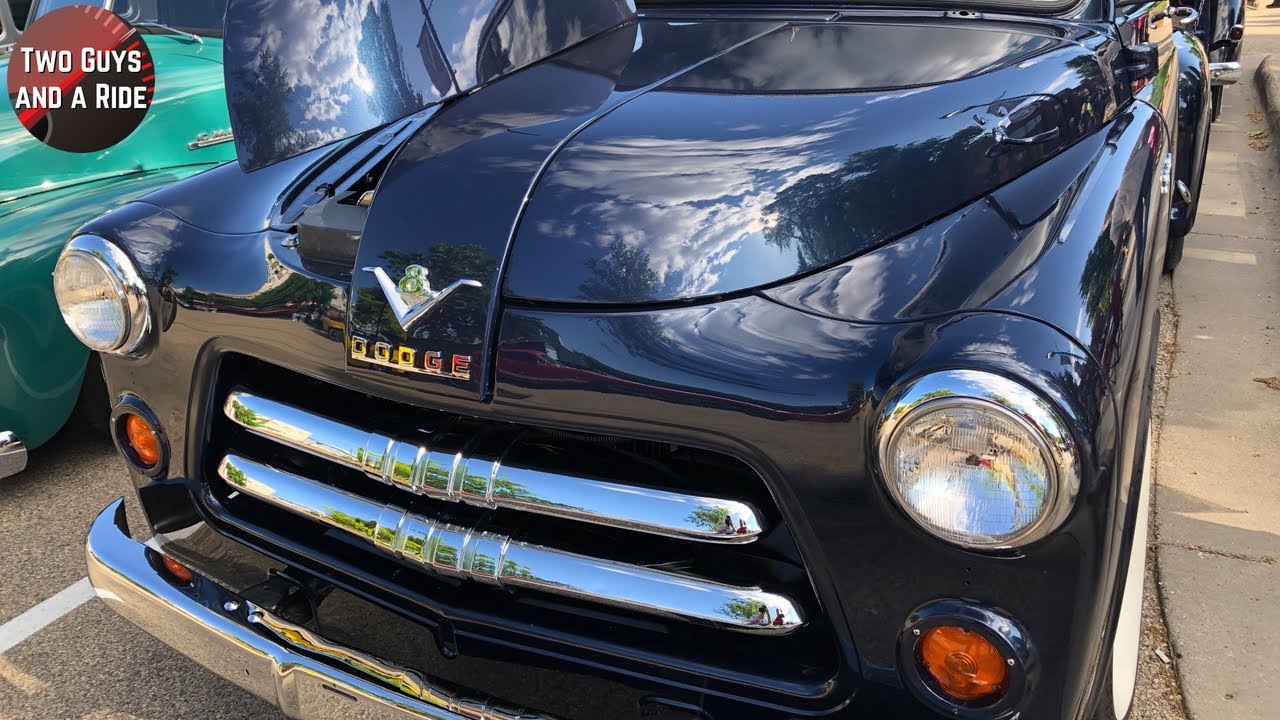 Пикап Dodge 1955 года — прочный, надежный и надежный