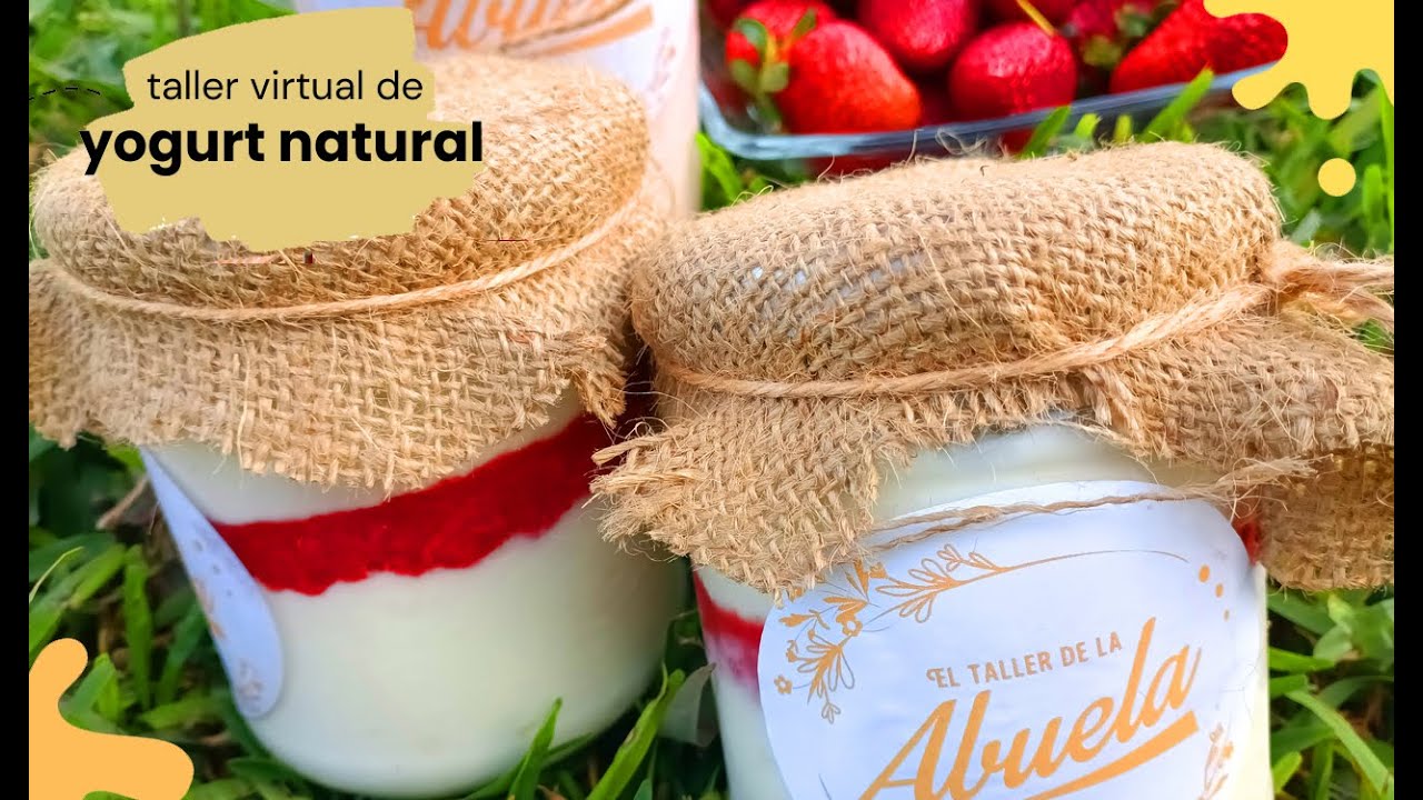 Sorprende a todos y aprende hacer yogurt  100% natural