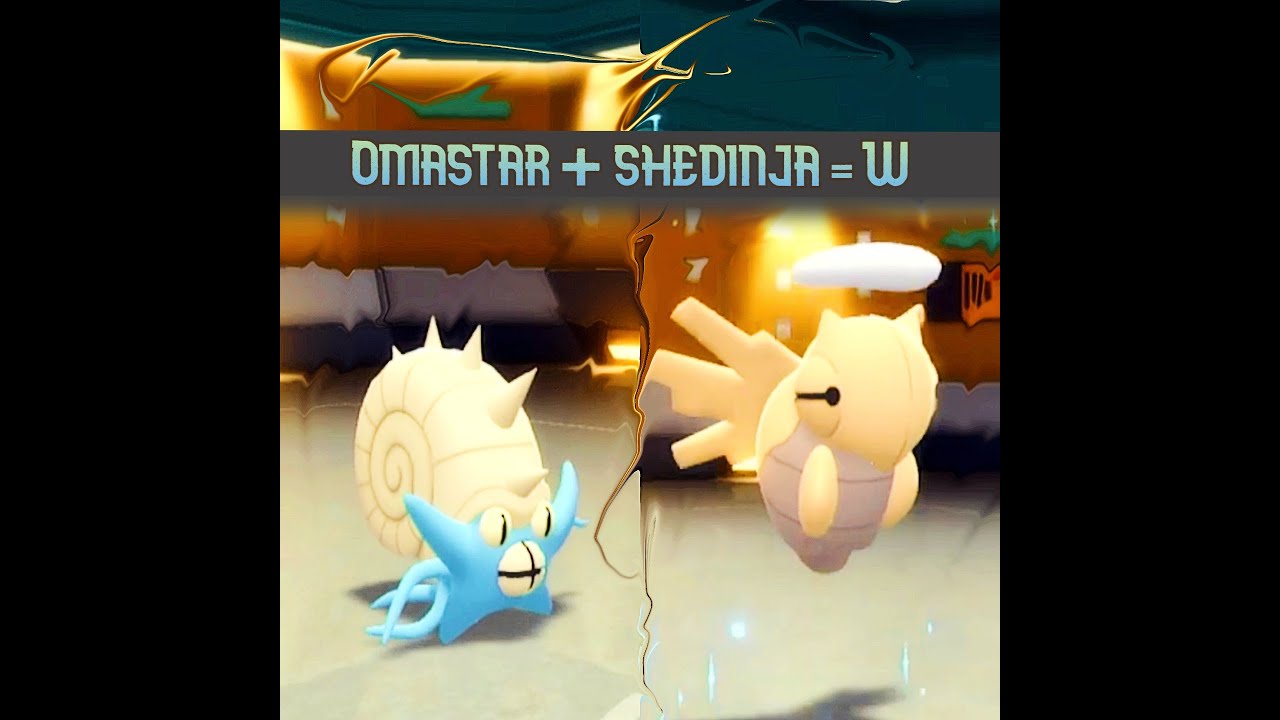 omastar+shedinja=W BDSP 6v6 singles WIFI battle