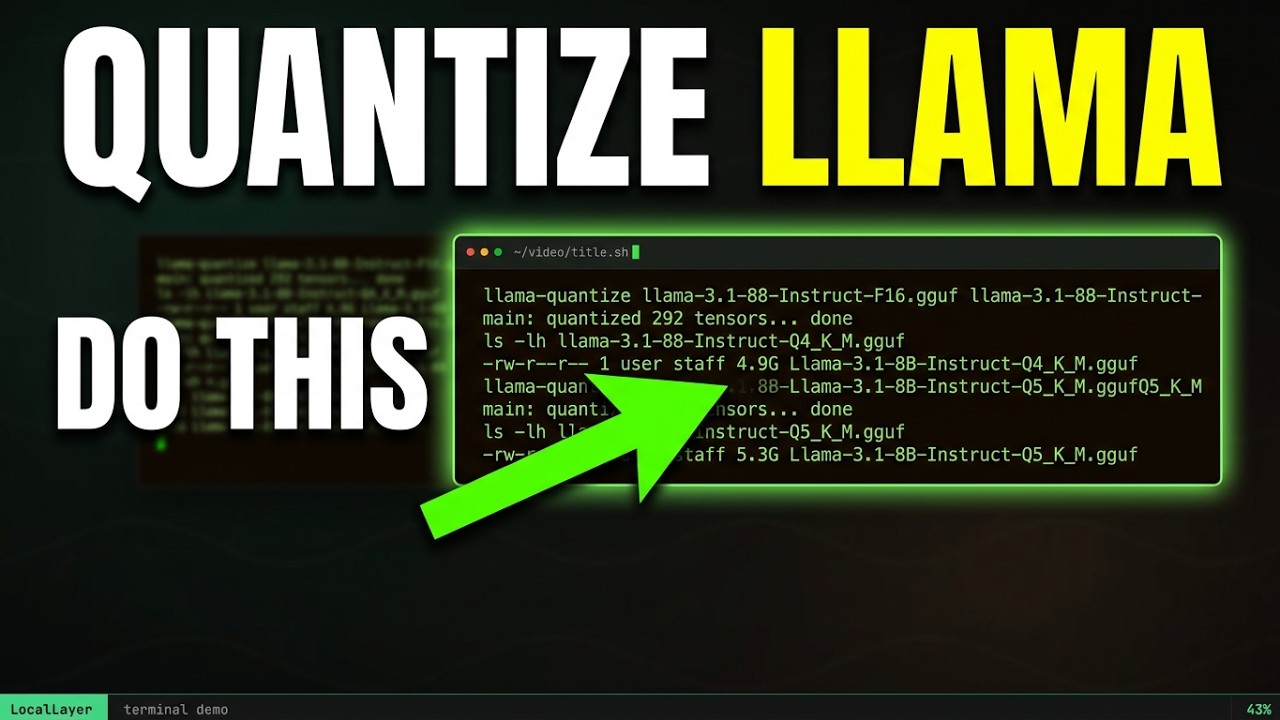 Run a 70B LLM Locally? Q4_K_M GGUF Quantization Explained