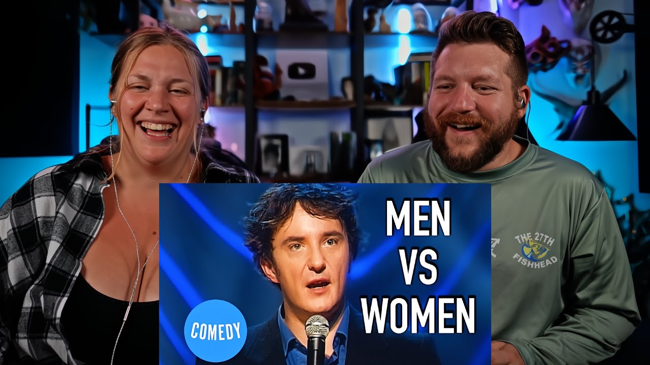 Americans React to HILARIOUS Differences Between Men and Women Dylan Moran