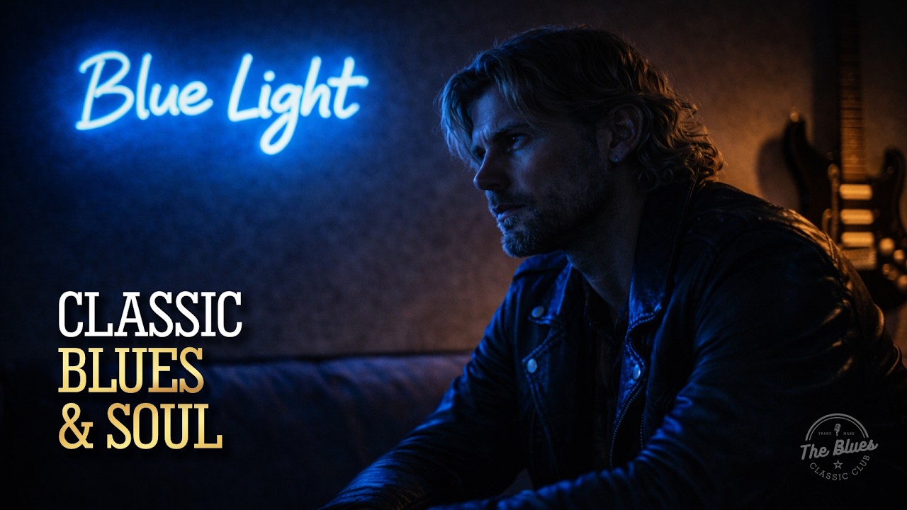 Blue Light – Emotional Slow Blues | Late Night Blues Music