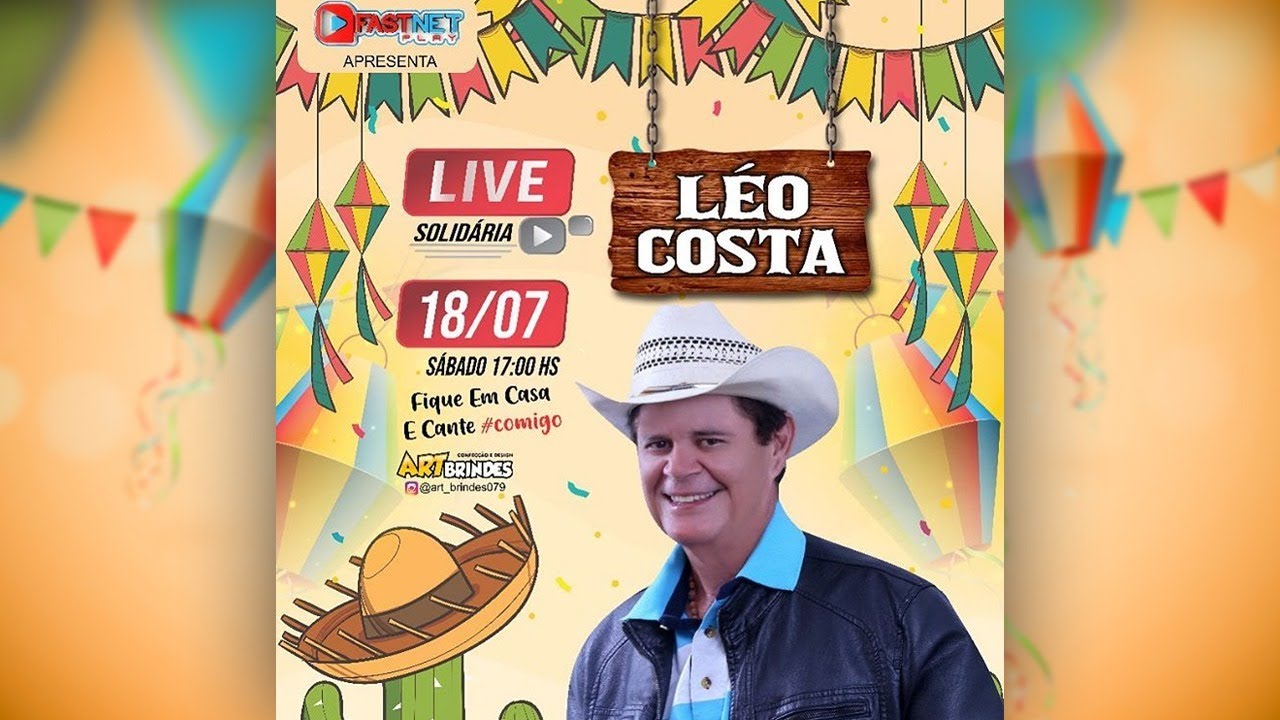 LIVE SOLIDÁRIA DO LÉO COSTA
