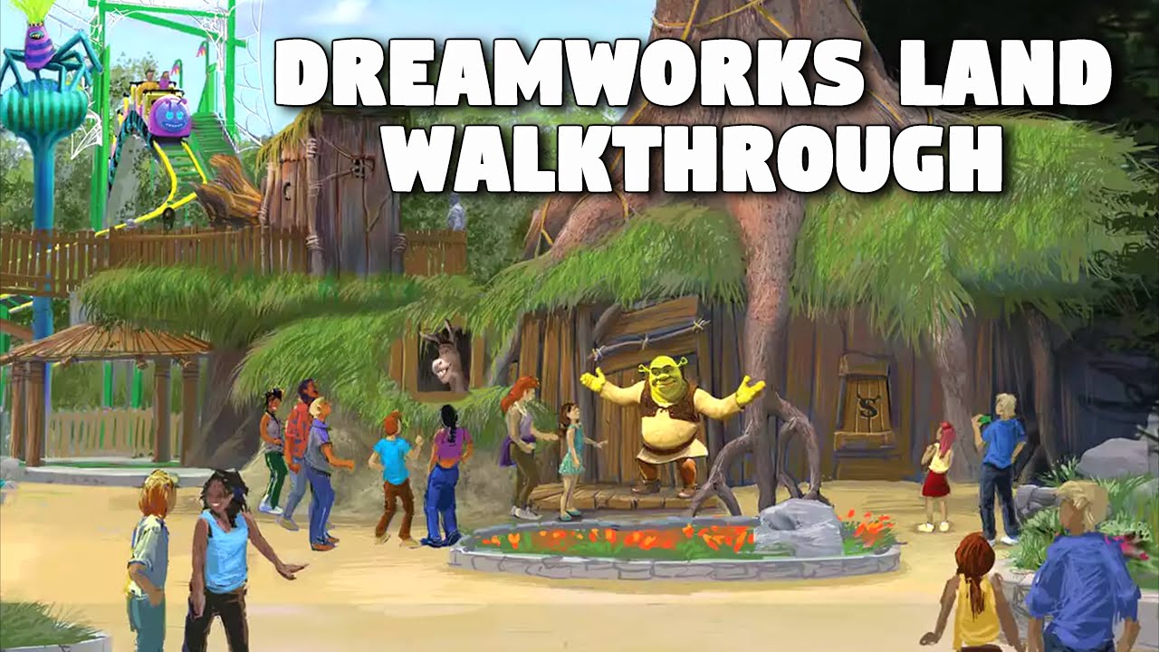 DreamWorks Land Walkthrough | Universal Orlando