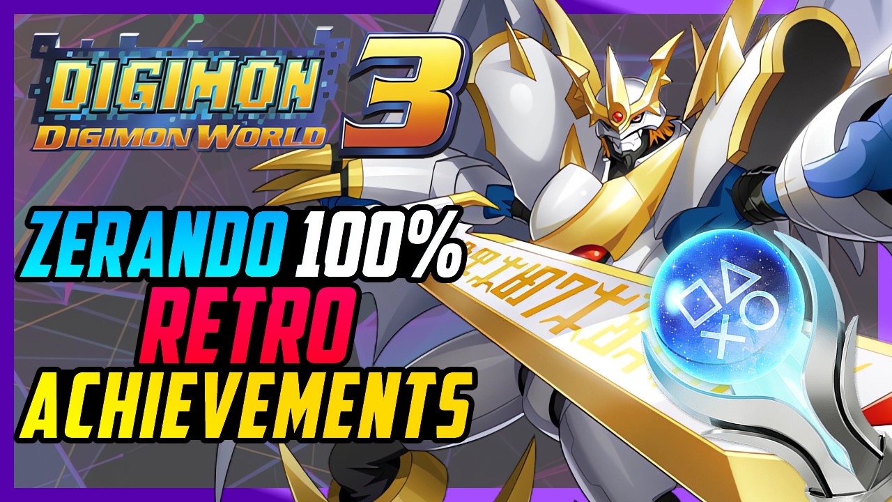 DIGIMON WORLD 3 2003 TODAS AS CONQUISTAS 100% RetroAchievements #15