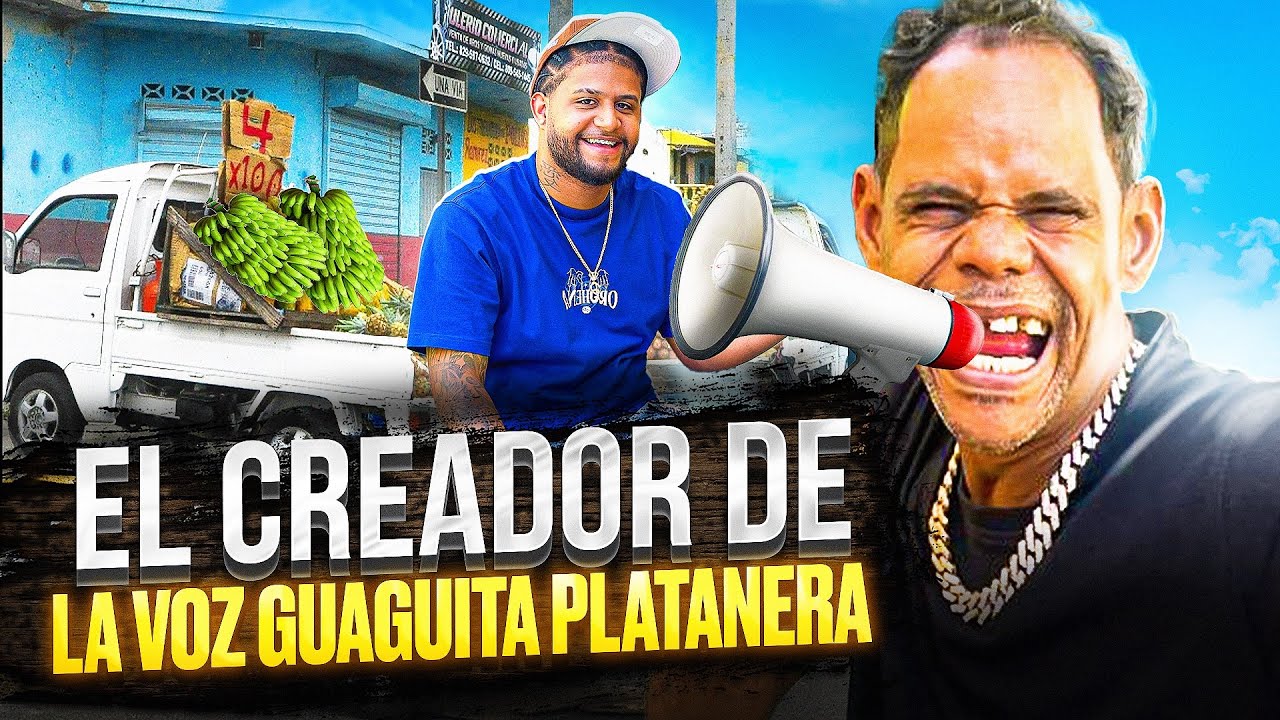 TE VAS A MORIR DE LA RISA CON JOSELITO EL LOCUTOR CREADOR DE LA VOZ DE LA GUAGUITA PLATANERA