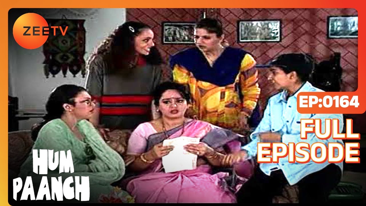 Hum Paanch | Ep.164 | किसका letter पढ़के रोने लगी Bina? | Full Episode | ZEE TV