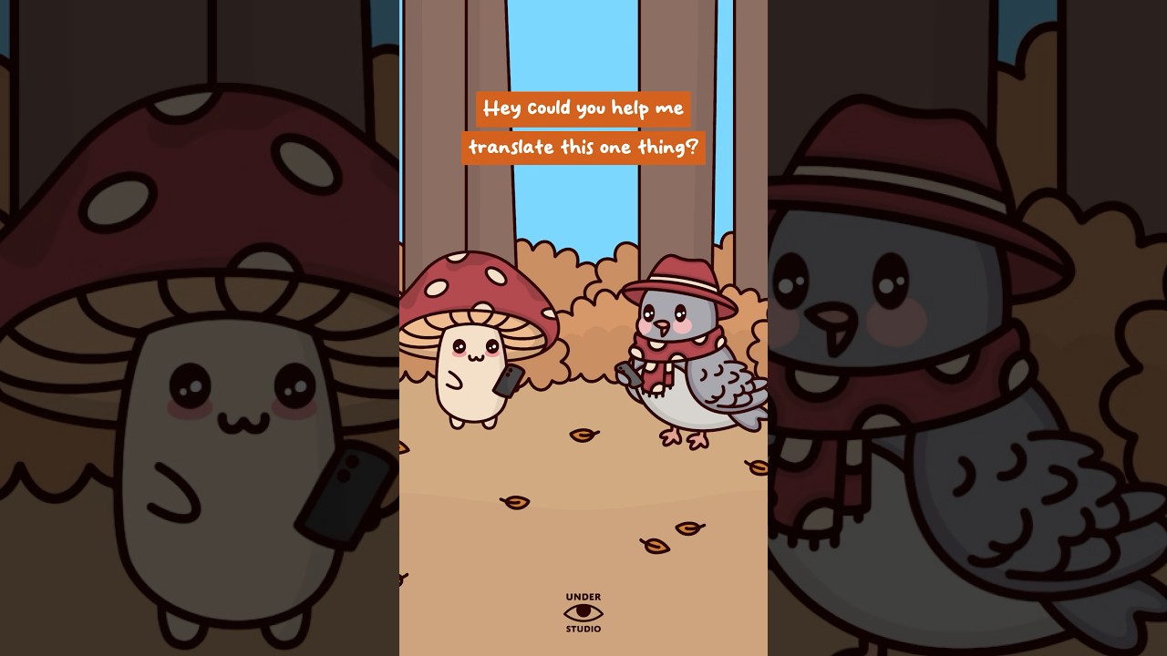 When You Translate Spanish Slang 😒 Mushie & Birdie | Animation Meme | Original Audio: 