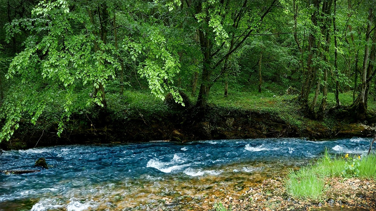 Native American Flutes and Rain - Music for Sleep, Relaxation or Meditation