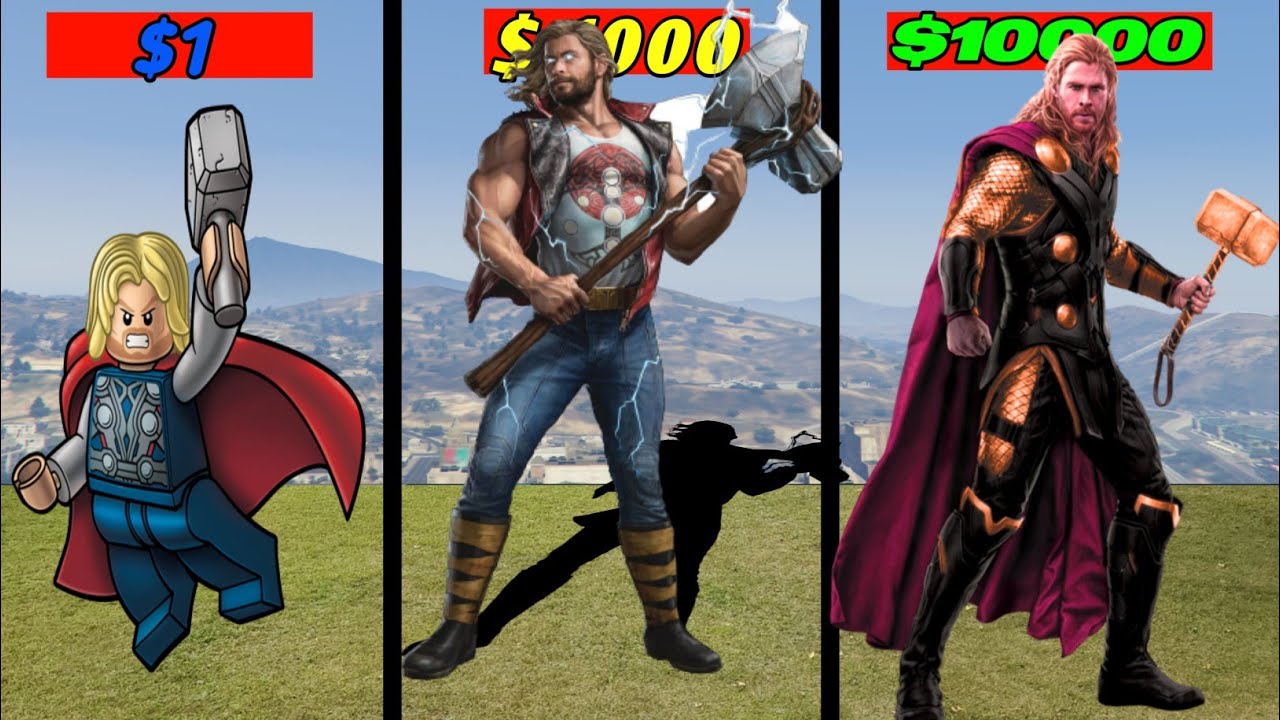 $1 THOR to $1,000,000,000  THOR in GTA V
