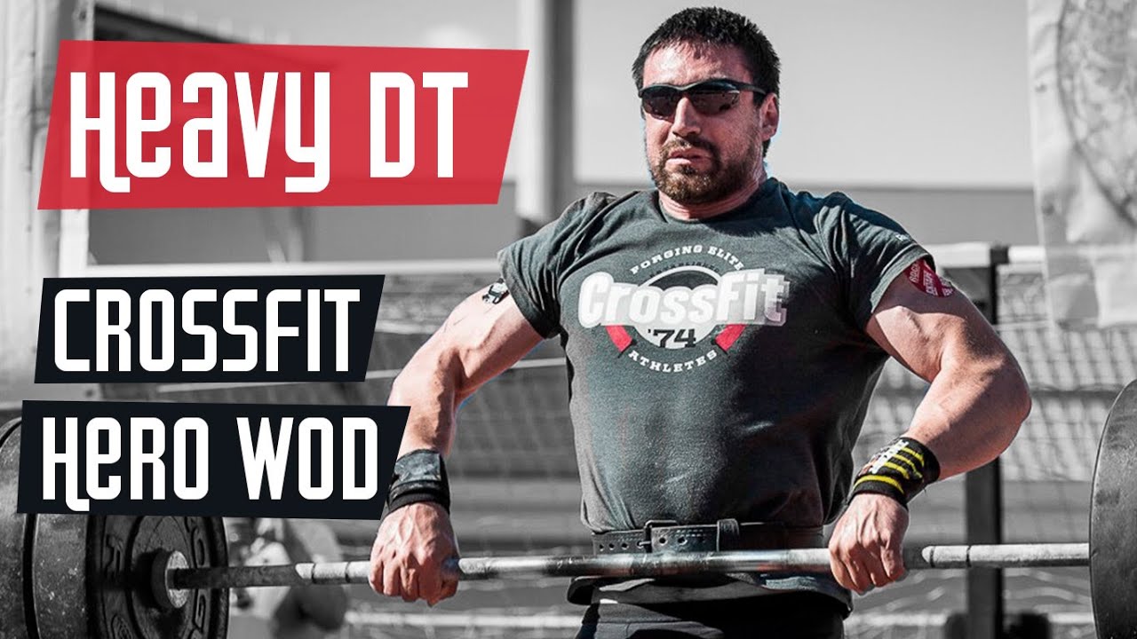 Heavy DT 92.5кг. RUSSIAN unstoppable tank. Crossfit Hero WOD.