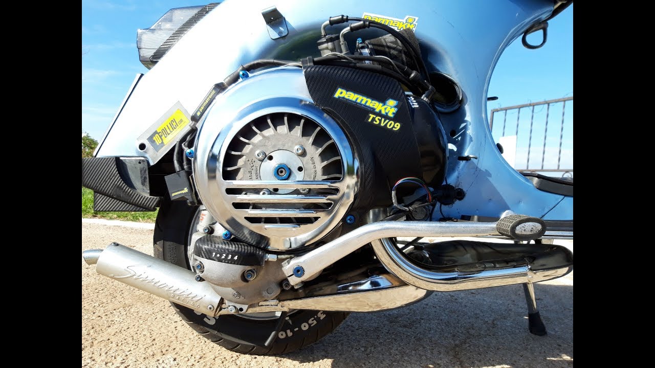 TEST e carburazione 177 Parmakit alluminio [vespa px]