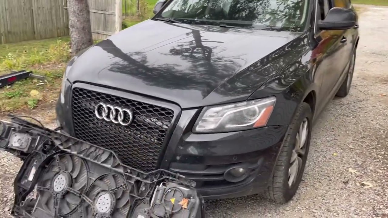 Audi VW сломанный трос замка капота как открыть капот сломанный фиксатор A4 A5 A6 Q5 и т. д.