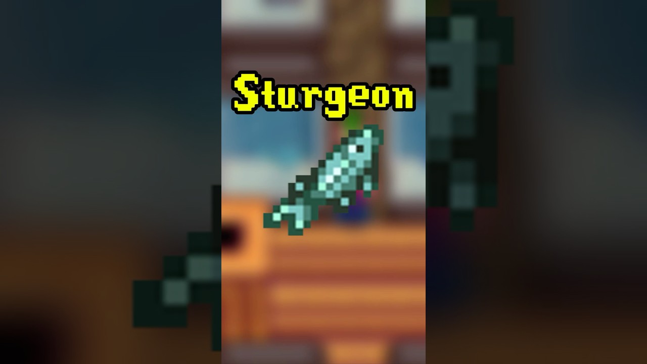 Sturgeon &ndash; Stardew Valley 🐟 | 3 #stardewvalley