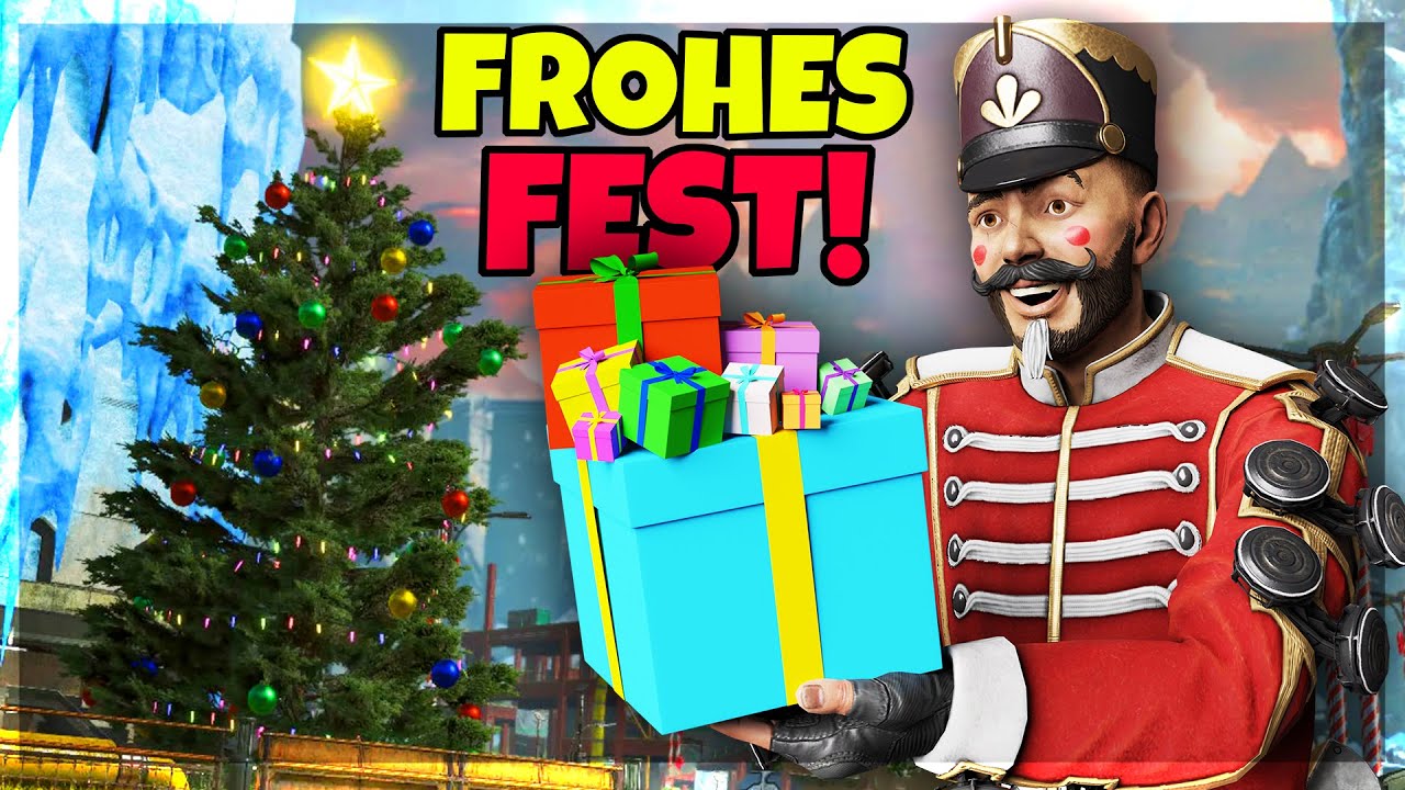 NUSSKNACKER Mirage VERTEILT die WEIHNACHTS-Geschenke!🎁 - DANKE an JEDEN von EUCH!❤️ | Apex Legends