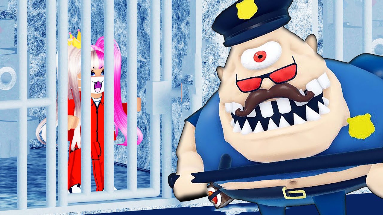 EYRA KENA PENJARA SEBAB MENCURI BISKUT RAYA NENEK [ STINKY PRISON OBBY ] ROBLOX MALAYSIA