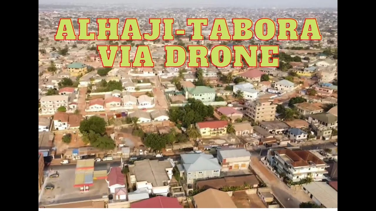 Ghana Alhaji-Tabora Via Drone #Alhaji #Tabora #Accra #Ghana #Town #Reels #Beautiful