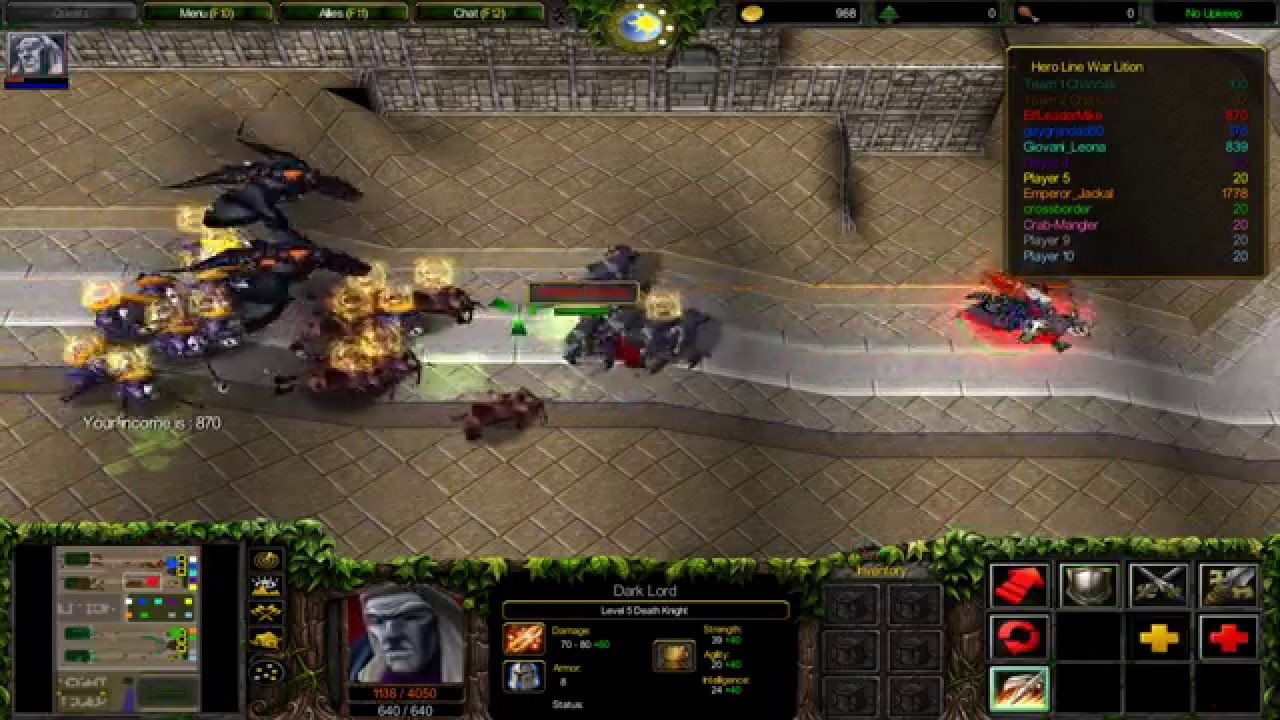 Warcraft 3 TFT - Hero Line Wars Lition #17