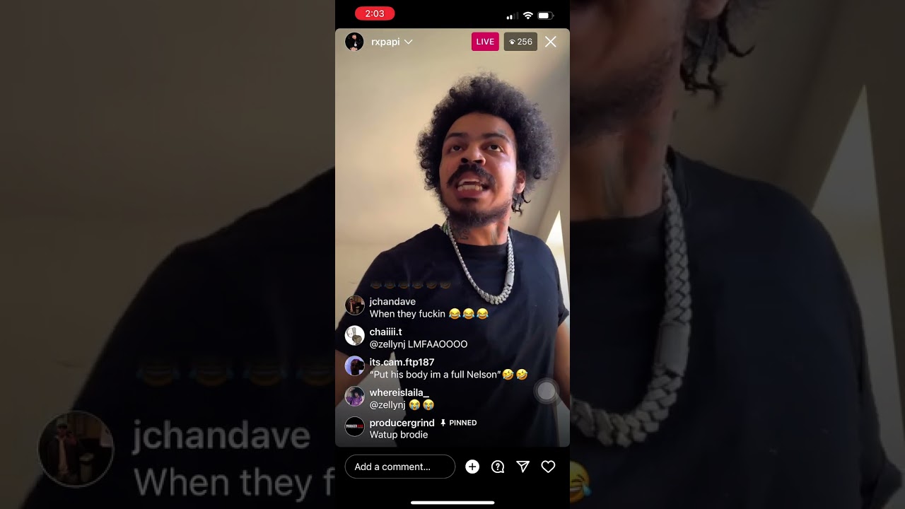 Rx Papi tells the story on how he got shot in his back