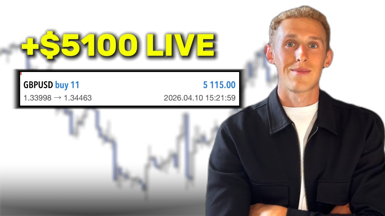 Торговля парой GBPUSD в режиме реального времени: заработок 5000 долларов с помощью этой простой ...