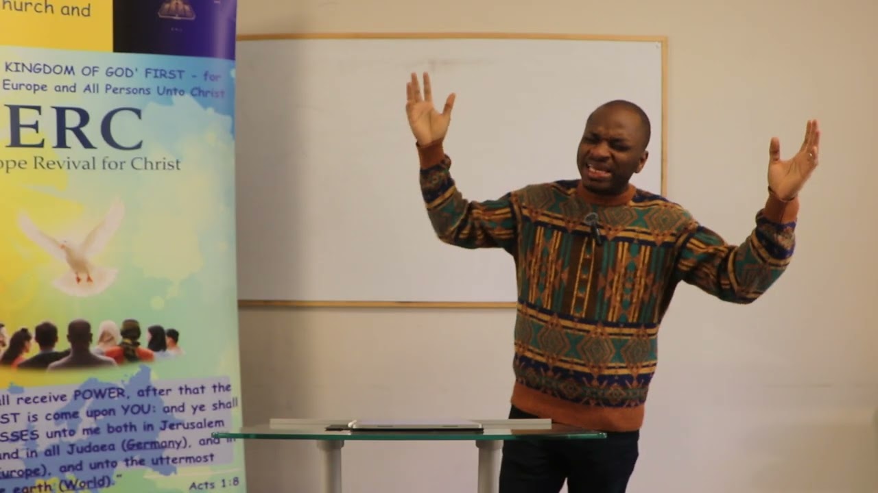 Minister Unto the Lord with Minister Kelvin at #erc - Europe Revival for Christ in Munich | Nov. 25