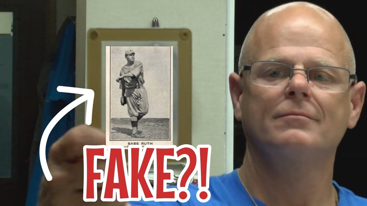 Attic Find FRAUD Day?! Man claimed his $2 Babe Ruth baseball card was real, worth $2,000,000!