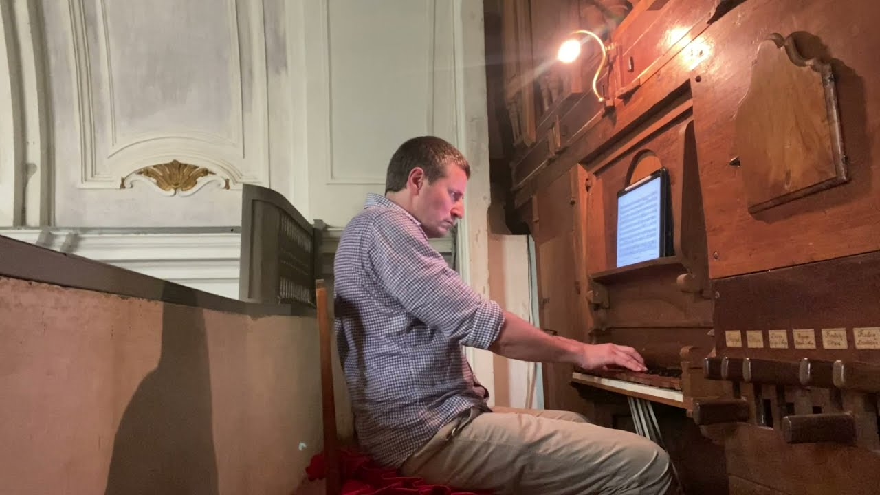 Bernardo Pasquini: Ricercare p. 2o tuono, Michael Borgstede - Organ (made from cypress wood!)
