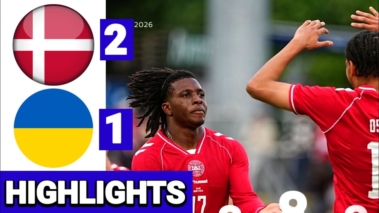 Denmark vs Ukraine Highlights - Patrick Dorgu Goal | International Friendly Match - Данія - Україна