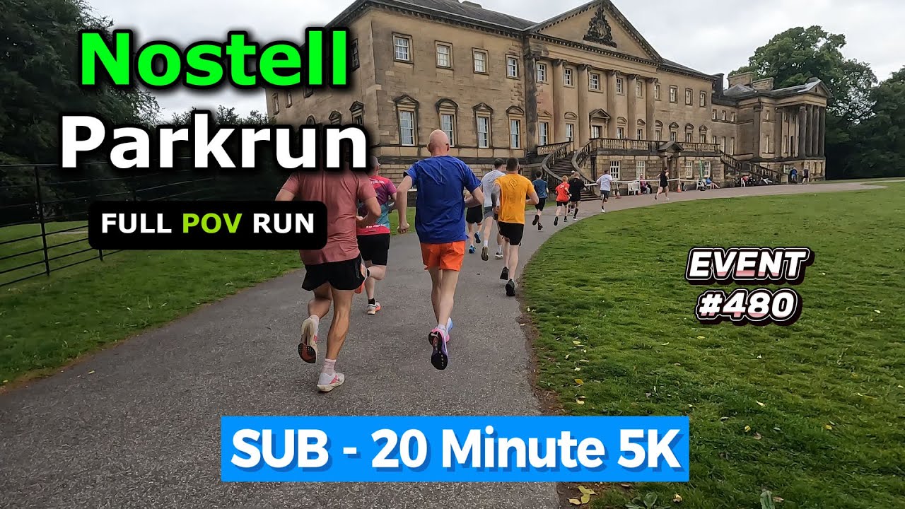 Nostell Parkrun FULL POV RUN 31/05/2025 #parkrun #480